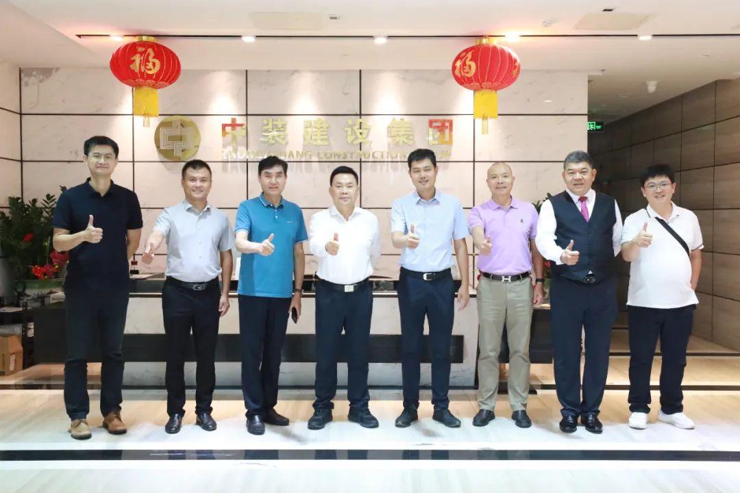 垣曲縣縣委常委、副縣長(zhǎng)張帆一行蒞臨中裝建設(shè)考察交流